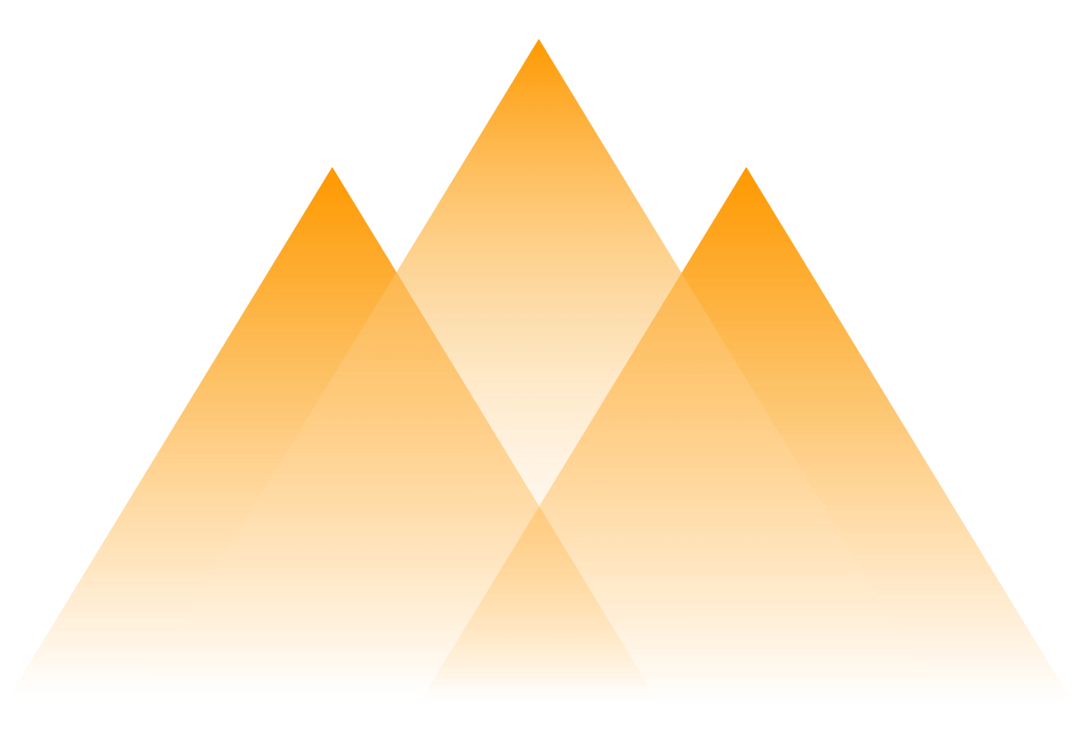 The Men's Therapy Hub logo showing three peaks