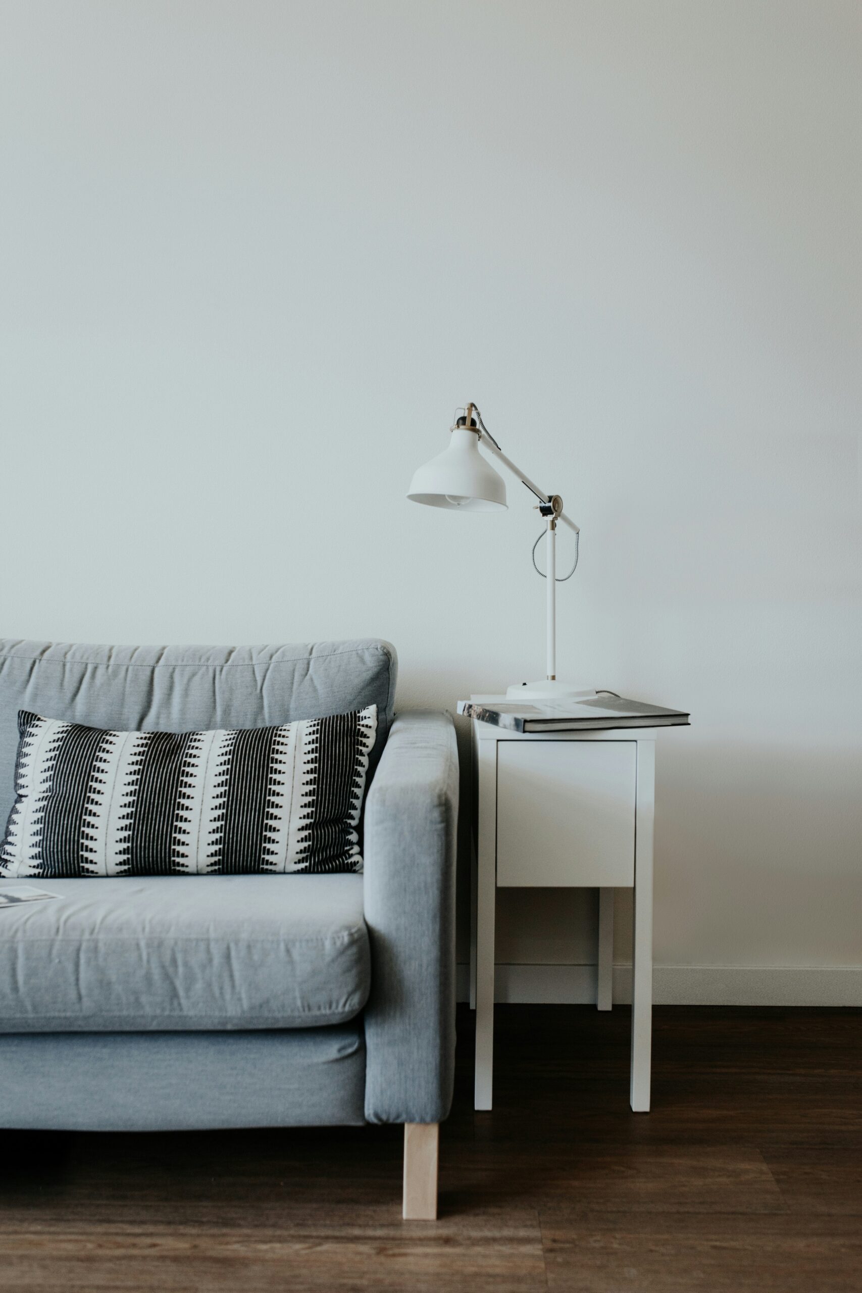 A room with a chair symbolising a therapy space