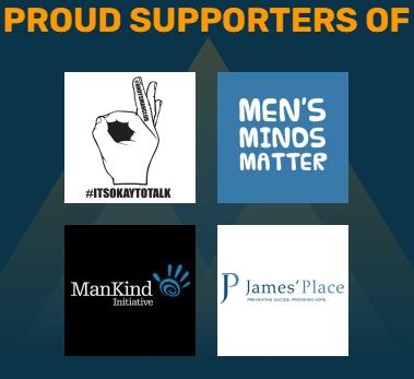 Charities supported by Men's Therapy Hub