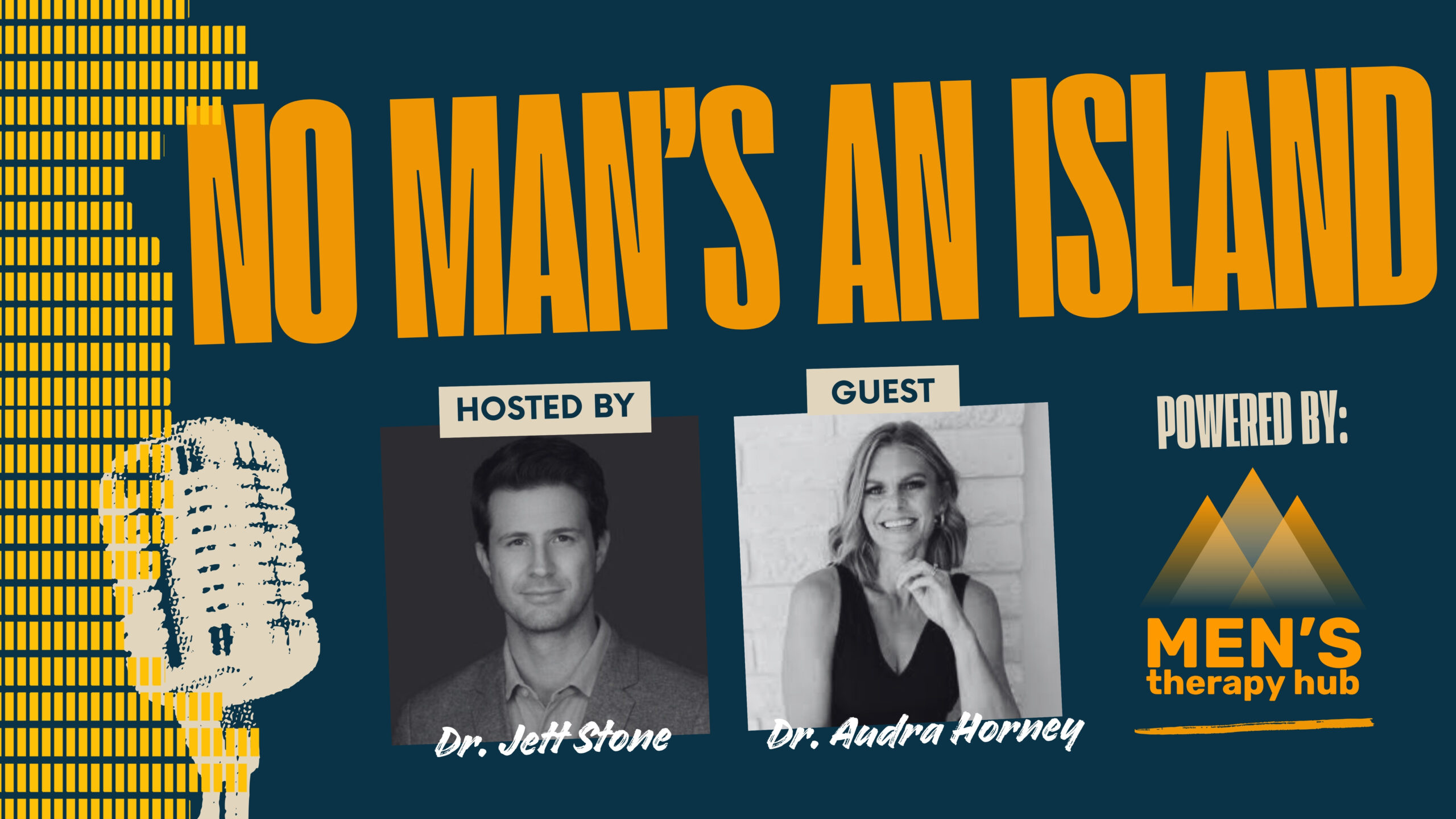 Episode 27 of No Man's an Island - Dr Jett Stone speaks with Dr Audra Horney
